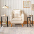 2-Tier BG240UBZ01 HOOBRO Narrow Side Table, Slim End Table with Charging Station, Skinny Nightstand with Open Storage
