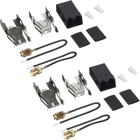 2 Pack Universal Range Stove Element Plug Receptacle Block Fits Whirlpool Kenmore Electric Stove Range Burner Kit