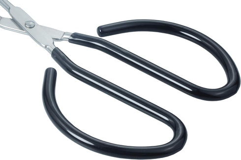 10-Inch Kitchen Scissor Tongs, Stainless Steel Cooking Tongs