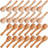 30 Pcs Small Wooden Spoons, 3. 5 Inch Mini Wood Natural Spoons