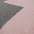 Size:2'8" 4'11" Paco Home Rug for Kids Room & Nursery Starry Sky Star Pattern Playroom in Dark Gray Pink White, x