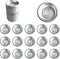 100 Pcs Plastic Disposable Sauce Dishes - Mini Condiment Appetizer Tray for Sushi, Soy, Mustard, Vinegar, Ketchup, BBQ