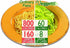 2.76"L 2.76"W 6.32"H, Veggetti Veggie Slicer, Dual Stainless Steel Blade Vegetable Cutter for Thick or Thin Noodle