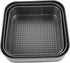 ULTNICE 3PC Non Stick Baking Pan Set, Deep Baking Pans for Cake, Loaf, Square, Muffin Molds Baking Supplies