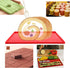 2 Pcs Swiss Roll Cake Mat - Flexible Baking Tray Jelly Roll Pan Silicone Cookies Mold Bakeware