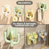 4 Pack Wall Mounted Shoe Rack - Premium Hanging Shoe Organizer Shelf with Sticky Hanging Mounts, Door Shoe Hangers