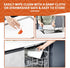 KitchenRaku Silicone Baking Mat, 16.5"x11.6" Non Stick Reusable Cooking Mat, Set of 2 for Baking Cookies