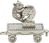 DANFORTH Birthday Train Candleholder (2 - Mouse), Handcrafted, Made in USA