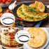 WOWITIS 8 Pack, 8" 6" 4" 3.5" Stainless Steel Egg Rings - Omelet, Pancake, & Egg Muffin Rings with Oil Brush