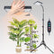 FECiDA Smart Control 25 Watt LED Grow Light with Stand, 4/8/12/16/20H Timer,