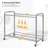 STORAGEIDEAS 47.8 (181L), 4 Laundry Sorter Hamper with Wheels, Laundry Basket Sorter Gal Heavy-Duty Rolling Cart