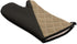 Carlisle FoodService Products 810CM15 San Jamar Textured Neoprene Bestgrip Oven Mitt with Magnet, 15" Length, Tan/Brown