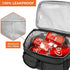 OPUX Lunch Box for Men, Insulated Lunch Bag, Dual Compartment Lunchbox for Work, Leakproof, Dark Gray