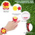 Zopeal 4 Pieces Hummingbird Wrist Feeder - Outdoor Hand Feeder with Adjustable Strap, Mini Hand Feeding Tools