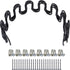 Antrader 16"(40cm) Couch Spring Repair Kit, 4-Pack Upholstery Spring Clips for Furniture Repair with Screws