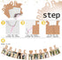 Bride to Be Photo Banner, Kraft Wedding Sign Engagement Bridal Shower Party Decoration Supplies