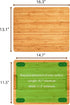 Cutting Board Compatible with Ninja DT201/DT251 Foodi Air Fryer, 16.3x13.1”, Heat Resistant with Non-Skid Silicone Feet