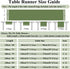 Summer 13 94 Inch Floral Spring Table Runner for Living Room Jacquard Flower Dining Table Runner with Tassels Modern