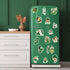Whaline 16Pcs St. Patrick's Day Retro Refrigerator Magnets, Green Shamrock Decorative Fridge Stickers