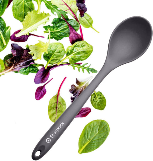 Starpack 'Winning Serve' XL Premium Silicone Serving Spoon (13.5") - Large Silicone Spoon for Cooking High Heat