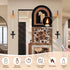 CMTDRE Set 2 Wall Candle Holder of with Flameless Candles Battery Operated and Remote Control, Home Decor Wall Sconces