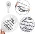 Skylety 36 Pieces Memorial Balloons for Sky Release, Helium Dove Balloons for Funeral Services