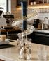 2 Milk Frother Handheld Rechargeable, Low Noise Electric Coffee Frother Wand with Stand, Stainless Steel Shaft