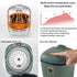 CHACEEF Mini Rice Cooker, 2-Cups Uncooked, 1.2L Portable Non-Stick Cooker with 24-Hour Timer & Food Steamer, Green