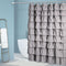 Handmade Ruffle Shower Curtain Shabby Chic Shower Curtain for Bathroom Soft Cloth