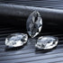 10pcs 1.5"/38mm LoveUnited Crystal Pendants Crystal Suncatcher - Hanging Crystals Prisms for Windows, FengShui, Hanging