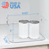 STORi Bliss 10" x 6" Open Clear Pantry Organizer Bin, Plastic Containers with Handle for Kitchen, Fridge, Bathroom