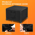 2Pcs-22 22" 18" 600D Kovshuiwe L x W x H Outdoor Patio Ottoman Cover, Waterproof, Heavy Duty Outdoor Furniture Cover