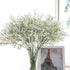 Artificial Flowers 9Pcs 21" Baby Breath/Gypsophila Fake Silk Plants for Wedding Party Decoration, White