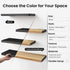 OrganizerBlackSet 3 BAYKA Wall Mounted Floating Shelves, Wood Floating Wall Shelf for Books & Decor, Small Space-Saving