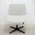 Armless MIFXIN Office Chair Cover Stretch Jacquard Wide Seat Modern Vanity Chair Slipcover Criss Cross Chair Mid Back