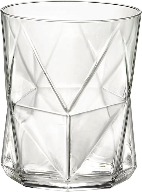 Bormioli Rocco Cassiopea Double Old Fashioned Glass, Set of 4
