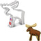 Ann Clark Moose Cookie Cutter, 3.25" Made in USA