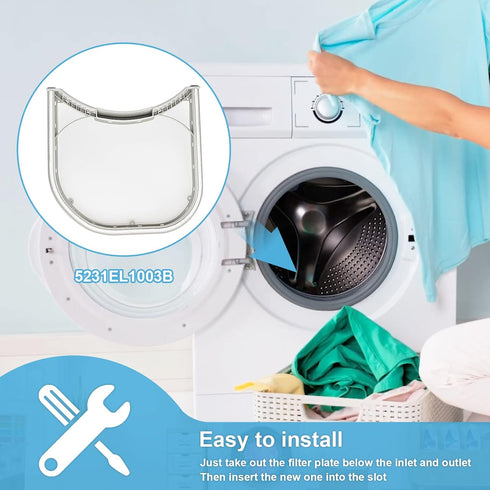 Compatible Lint Filter for LG DLGX2502V, DLG3788W, DLG5988S, DLG5932W Dryer