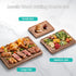 BETOLEAN Set 3-Piece Acacia Wood Cutting Boards with Juice Groove & Handles for Kitchen Charcuterie Chopping Board