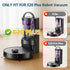 Lacvik 19 Packs E20 2 4 4 8 1 Replacement Parts Only for Eureka Plus Robot Vacuum Cleaner, Main Roller Brushes, HEPA