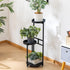 3 CHPHI Tier Plant Stand, Tall Metal Shelf Holder for Indoor, Outdoor Display Rack Flower Pot Stand for Corner Living