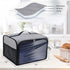 Toaster Cover with Base for 4 Slice Wide Slot, Compatible with Cuisinart, Buffalo Check with Zipper Pockets
