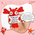 YUEYUQIU Anniversary Birthday Gifts for Her Him Grilfriend Boyfriend - to My Love Handmade Crochet Lobster, I Love You