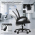 Polias 330Lbs, Ergonomic Office Chair - Breathable Mesh Computer Desk Chair with Lumbar Support & Armrest, Rolling