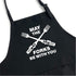 Funny Grill Aprons for Men - May The Forks Be With You, Cooking Apron for Movie Fans, Grilling Gifts for Fathers Day