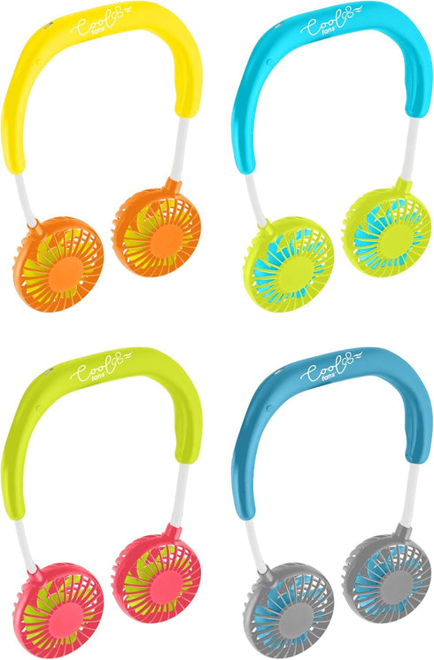BANZAI Wearable Cool Fans - Colors May Vary