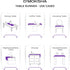 48 Inches, 100% 14 48 Inch Summer Classic Linen by D'Moksha Black Table Runner Pure Linen, Coffee Table Runner, x