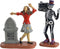 Lemax Spooky Town Undead Groove - Set of 2 Skeleton Halloween Figurines, Red