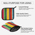 Oven Mitts and Pot Holders, Mexican Traditional Ethnic Striped Heat Resistant Gloves