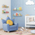 24 Inches (4-Pack) Forbena Natural Wood Nursery Bookshelves for Wall, Long Floating Book Shelves, Wall Mounted Bookcase